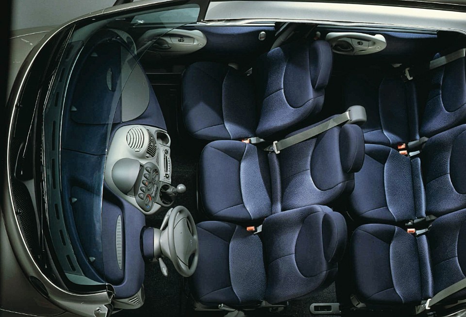 Fiat multipla салон
